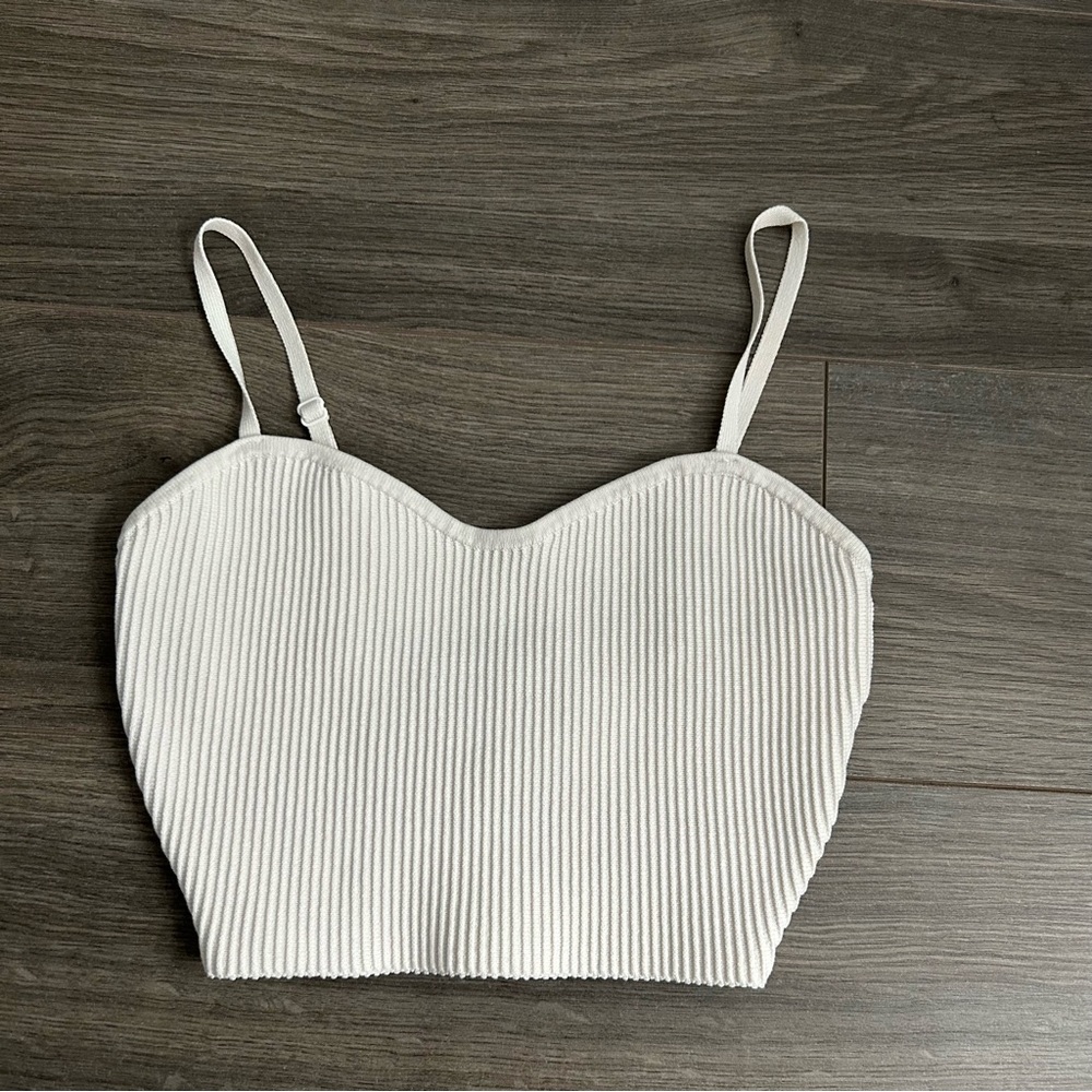Aritzia Babaton New Sculpt Knit Sweetheart Tank 2XS